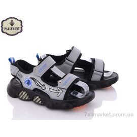 Фотография Сандалии детские летние Лето A02-3B (6 пар р.32-37) "PALIAMENT" недорого оптом от прямого поставщика