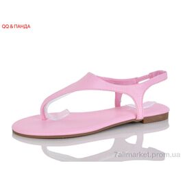 Босоніжки жіночі літні Літо QQ107-5 (8 пар р.36-41) "QQ&Панда" недорого оптом від прямого постачальника