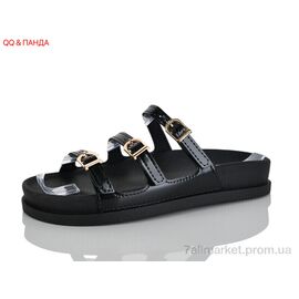 Шльопанці жіночі полегшені Літо QQ111-1 (8 пар р.36-41) "QQ&Панда" недорого оптом від прямого постачальника