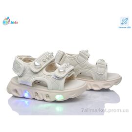 Фотография Босоножки детские летние Лето L857-1-2 LED (8 пар р.21-26) "BBT" недорого оптом от прямого поставщика