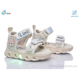 Фотография Босоножки детские летние Лето L858-1-2 LED (8 пар р.21-26) "BBT" недорого оптом от прямого поставщика