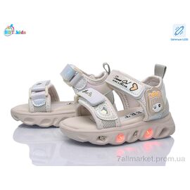 Фотография Босоножки детские летние Лето L858-1-6 LED (8 пар р.21-26) "BBT" недорого оптом от прямого поставщика