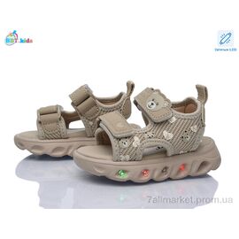 Фотография Босоножки детские летние Лето L859-1-5 LED (8 пар р.21-26) "BBT" недорого оптом от прямого поставщика