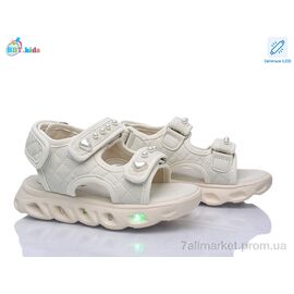 Фотография Босоножки детские летние Лето L857-2-2 LED (8 пар р.26-31) "BBT" недорого оптом от прямого поставщика