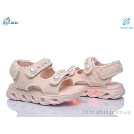 Фотография Босоножки детские летние Лето L857-2-3 LED (8 пар р.26-31) "BBT" недорого оптом от прямого поставщика