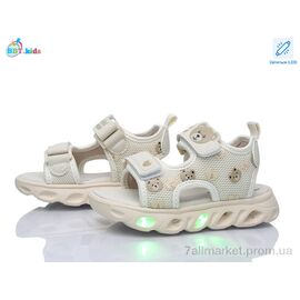 Фотография Босоножки детские летние Лето L859-2-3 LED (8 пар р.26-31) "BBT" недорого оптом от прямого поставщика