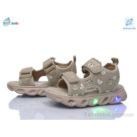 Фотография Босоножки детские летние Лето L859-2-5 LED (8 пар р.26-31) "BBT" недорого оптом от прямого поставщика