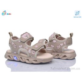 Фотография Босоножки детские летние Лето L859-2-6 LED (8 пар р.26-31) "BBT" недорого оптом от прямого поставщика