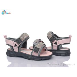 Фотография Босоножки детские летние Лето L863-3-2 (8 пар р.32-37) "BBT" недорого оптом от прямого поставщика