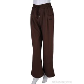 Фотография Спортивные брюки женские Весна/осень 4385-2008-2 brown (6 шт. р.сетка 25-30) "Мир" недорого оптом от прямого поставщика