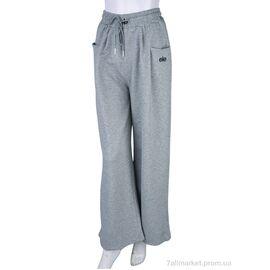 Фотография Спортивные брюки женские Весна/осень 4385-2008-3 grey (6 шт. р.сетка 25-30) "Мир" недорого оптом от прямого поставщика