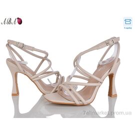 Фотография Босоножки женские летние Лето QQ1ABA03-3 (6 пар р.36-40) "Aba" недорого оптом от прямого поставщика