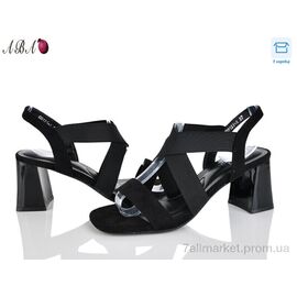 Фотография Босоножки женские летние Лето QQ1ABA21-1 (6 пар р.36-40) "Aba" недорого оптом от прямого поставщика