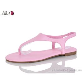 Босоніжки жіночі літні Літо QQ1ABA07-5 (8 пар р.36-41) "Aba" недорого оптом від прямого постачальника