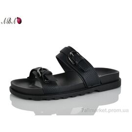 Фотография Шлепки женские облегченные Лето QQ1ABA10-1 (8 пар р.36-41) "Aba" недорого оптом от прямого поставщика