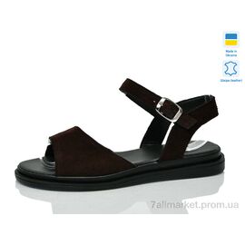 Фотография Босоножки женские летние Лето 16-52 корич.з. (6 пар р.36-40) "Mermaid" недорого оптом от прямого поставщика