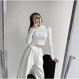 Фотография Топ женский 1325 white р.42-48 "BONJOUR" недорого оптом от прямого поставщика