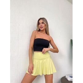Фотография Юбка-шорты женская 3103 yellow р.42-46 "BONJOUR" недорого оптом от прямого поставщика