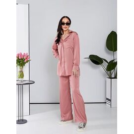 Костюм жіночий 8038 powder р.42-48 "BONJOUR" недорого оптом від прямого постачальника