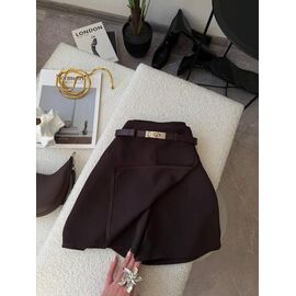 Фотография Юбка-шорты женская 9027 brown р.42-48 "LINDA" недорого оптом от прямого поставщика