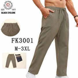 Штани спортивні чоловічі 3001 beige р.M-3XL "Hoan" недорого оптом від прямого постачальника