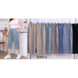 Фотография Бриджи женские 766-3 mix р.5XL-9XL "Hoan" недорого оптом от прямого поставщика