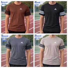 Фотография Футболка мужская HN1053 grey р.46-54 "Hoan" недорого оптом от прямого поставщика