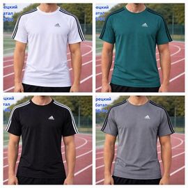 Фотография Футболка мужская HN1069 black р.56-64 "Hoan" недорого оптом от прямого поставщика