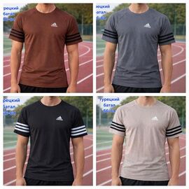 Фотография Футболка мужская HN1077 black р.56-64 "Hoan" недорого оптом от прямого поставщика