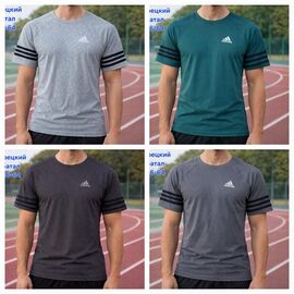 Фотография Футболка мужская HN1079 l.grey р.56-64 "Hoan" недорого оптом от прямого поставщика