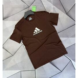 Футболка чоловіча 66876 brown р.S-2XL "MACCALI" недорого оптом від прямого постачальника