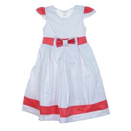 Фотография Платье детское лёгкое на девочку 08909 white р.4-6 "Obuv OK2" недорого оптом от прямого поставщика