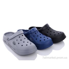 Крокси чоловічі легкі Літо CR10 mix (12 пар р.40-45) "Elmob" недорого оптом від прямого постачальника