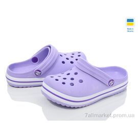 Фотография Кроксы детские летние Лето 309 бузковий (8 пар р.24-35) "Golden Lion" недорого оптом от прямого поставщика