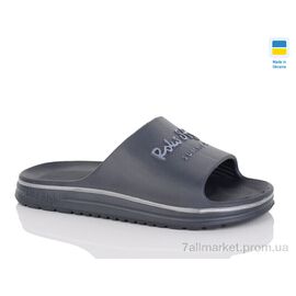 Фотография Шлепки мужские пляжные Лето 520-018 сірий (8 пар р.41-44) "Lot Shoes" недорого оптом от прямого поставщика