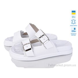 Фотография Шлепки женские облегченные Лето Paradize 307-8 белый (6 пар р.36-40) "Prime-Opt" недорого оптом от прямого поставщика
