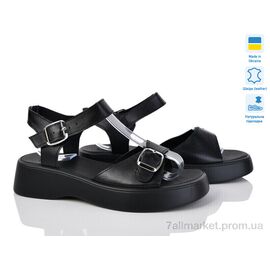 Фотография Босоножки женские летние Лето Paradize GR-890-2 черный (6 пар р.36-40) "Prime-Opt" недорого оптом от прямого поставщика