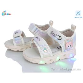 Фотография Босоножки детские летние Лето L858-2-2 LED (8 пар р.26-31) "BBT" недорого оптом от прямого поставщика