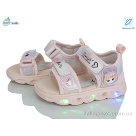 Фотография Босоножки детские летние Лето L858-2-5 LED (8 пар р.26-31) "BBT" недорого оптом от прямого поставщика