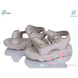 Фотография Босоножки детские летние Лето L856-2-6 LED (8 пар р.26-31) "BBT" недорого оптом от прямого поставщика
