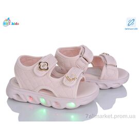Фотография Босоножки детские летние Лето L856-2-7 LED (8 пар р.26-31) "BBT" недорого оптом от прямого поставщика