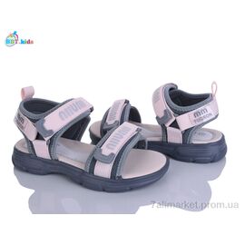 Фотография Босоножки детские летние Лето L865-3-2 (8 пар р.32-37) "BBT" недорого оптом от прямого поставщика