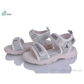 Фотография Босоножки детские летние Лето L865-3-3 (8 пар р.32-37) "BBT" недорого оптом от прямого поставщика