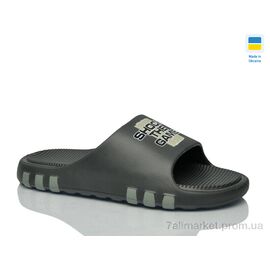 Фотография Шлепки детские летние Лето N6710 сірий (8 пар р.36-40) "DeMur" недорого оптом от прямого поставщика