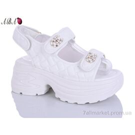 Босоніжки жіночі літні Літо 751-2 (8 пар р.36-41) "Aba" недорого оптом від прямого постачальника