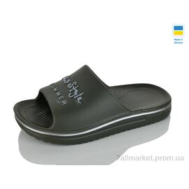 Шльопанці дитячі літні Літо N506-010 чорні (6 пар р.31-36) "Lot Shoes" недорого оптом від прямого постачальника