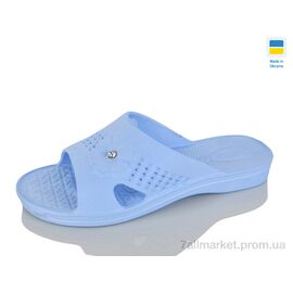 Фотография Шлепки женские облегченные Лето Камінчик новий блакитний (8 пар р.36-41) "Lot Shoes" недорого оптом от прямого поставщика