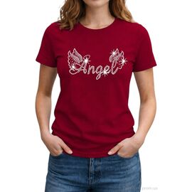 Фотография Футболка женская Лето 259 бордовий (5 шт. р.сетка M-3XL) "Алия" недорого оптом от прямого поставщика