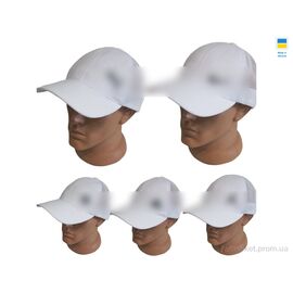 Фотография Кепка унисекс Лето 0757 білий (4 шт. р.сетка 56-60) "Mabi" недорого оптом от прямого поставщика