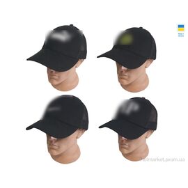 Фотография Кепка унисекс Лето 0759 чорний (4 шт. р.сетка 56-60) "Mabi" недорого оптом от прямого поставщика